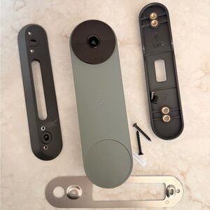 Smart Doorbell with Camera - Gray